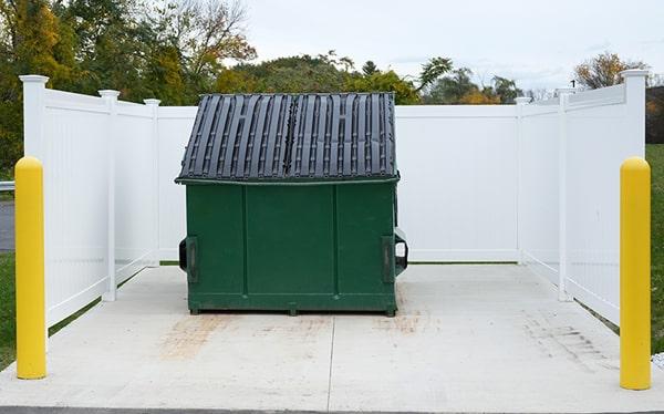 commercial dumpsters offer a range of size options for their services